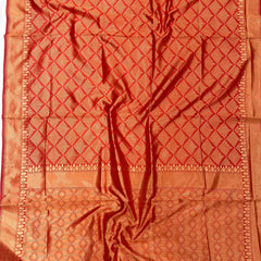 Ethnic Look Lichi Silk Saree with Elegant Zari Craftsmanship