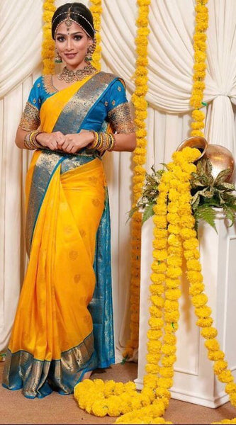 Sophisticated Lichi Silk Saree with Stylish Zari Weaving