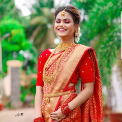 Best Selling Lichi Silk Saree with Grand Zari Work