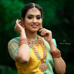 Handwoven Designer Lichi Silk Saree with Traditional Zari