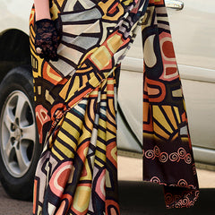 Phenomenal Multicolor Digital Printed Satin Silk Saree With Gratifying Blouse Piece