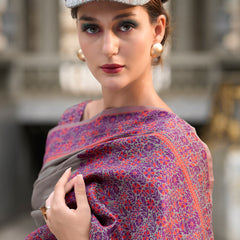 Pulsating Grey Cotton Silk Saree With Vivacious Blouse Piece