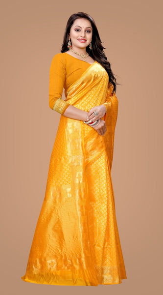 Classy Lichi Silk Saree with Heavy Zari Design