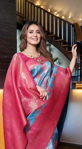 Boldly Traditional: Vibrant Kanjivaram Silk for Today’s Woman