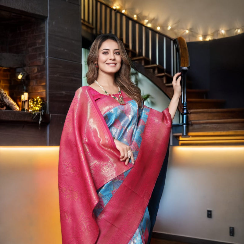 Boldly Traditional: Vibrant Kanjivaram Silk for Today’s Woman