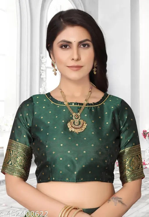 Sunlit Splendor: Designer Kanjivaram Silk Saree in Mustard Yellow & Bottle Green